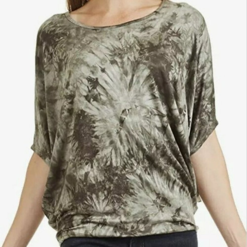 Come Together California Dolman Top, Olive, Size L